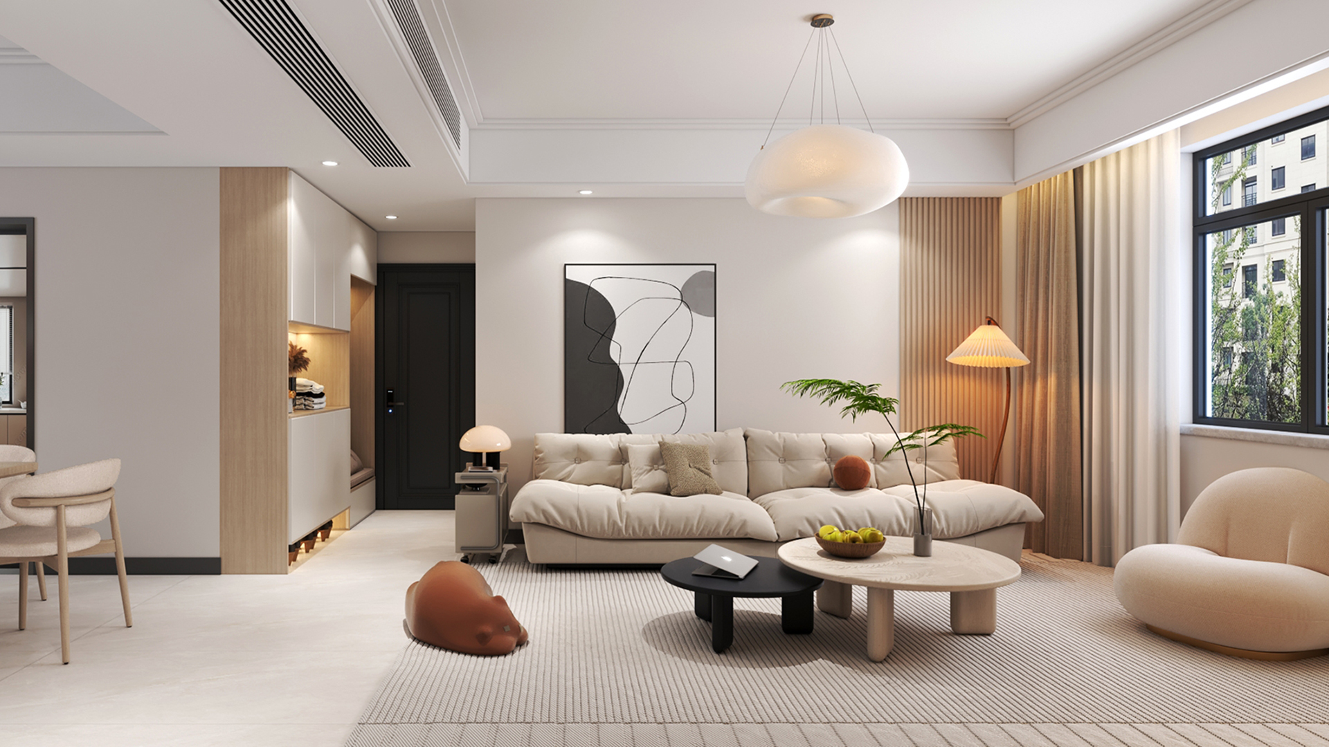 柔韻奶油風繪就溫馨浪漫之境